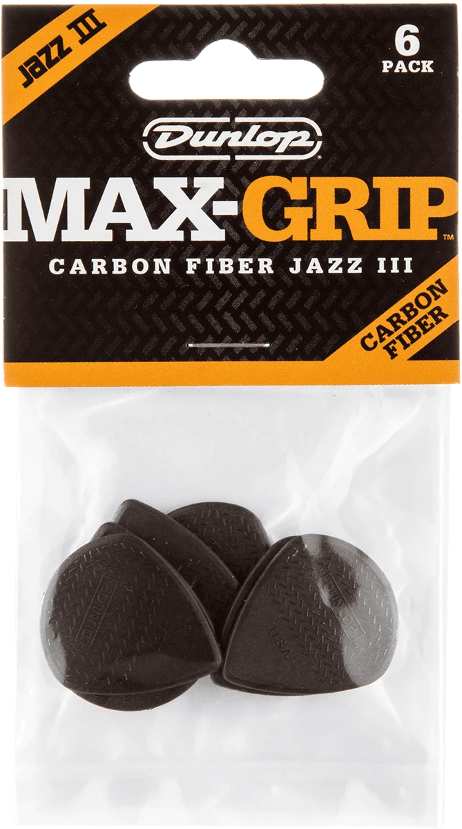 Dunlop Nylon Carbon Max Grip Carbon Jazz III 